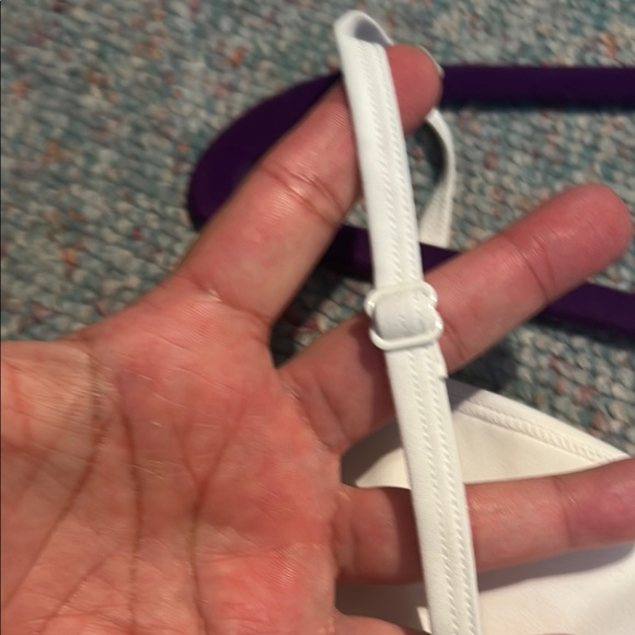 White Athletic Dress NWT size large cotton - Picture 7 of 13